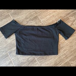 American Apparel short sleeve crop top medium